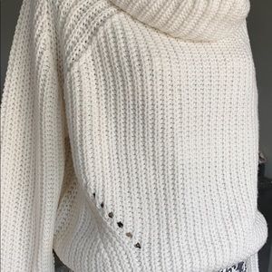 Moon & Maddison chunky knit short sweater. NWT S